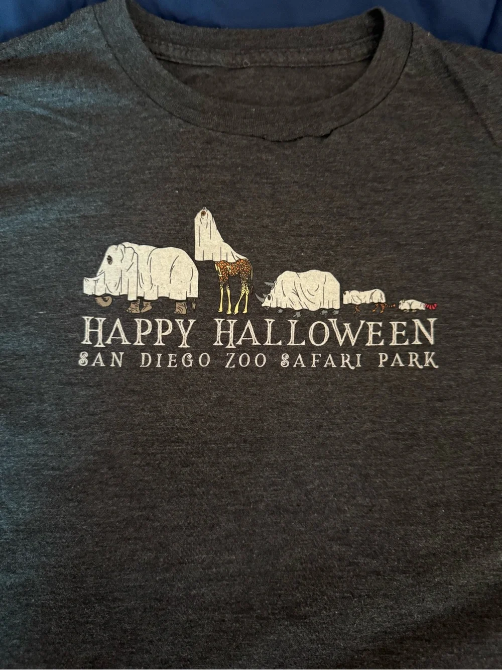 Happy Halloween Kids T-Shirt - San Diego Zoo Safari Park Graphic